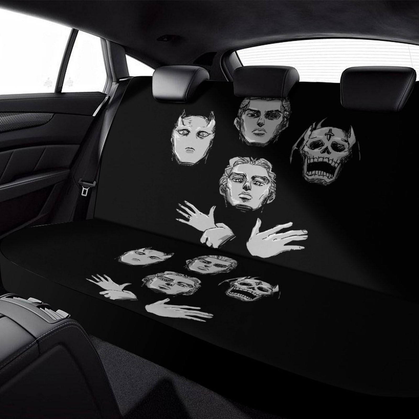 Amazon | ジョジョの奇妙な冒険 (1) カーシートカバー 車シートカバー
