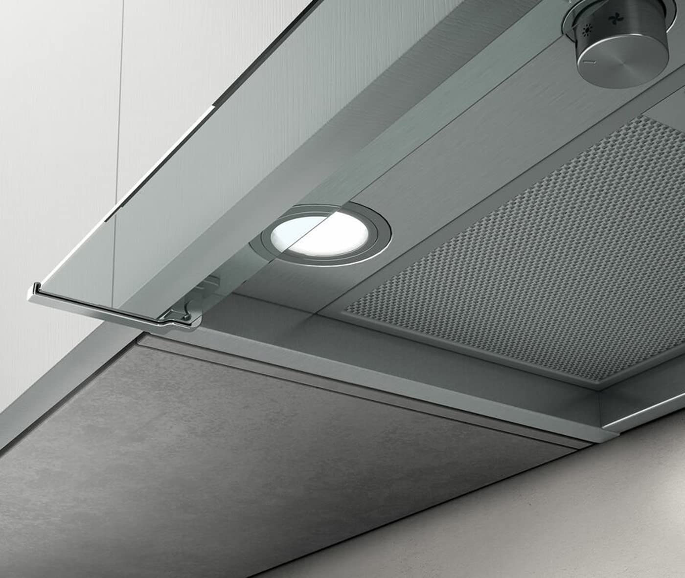 Elica Box in LX/IX/A/60 Integrato Acciaio inossidabile B