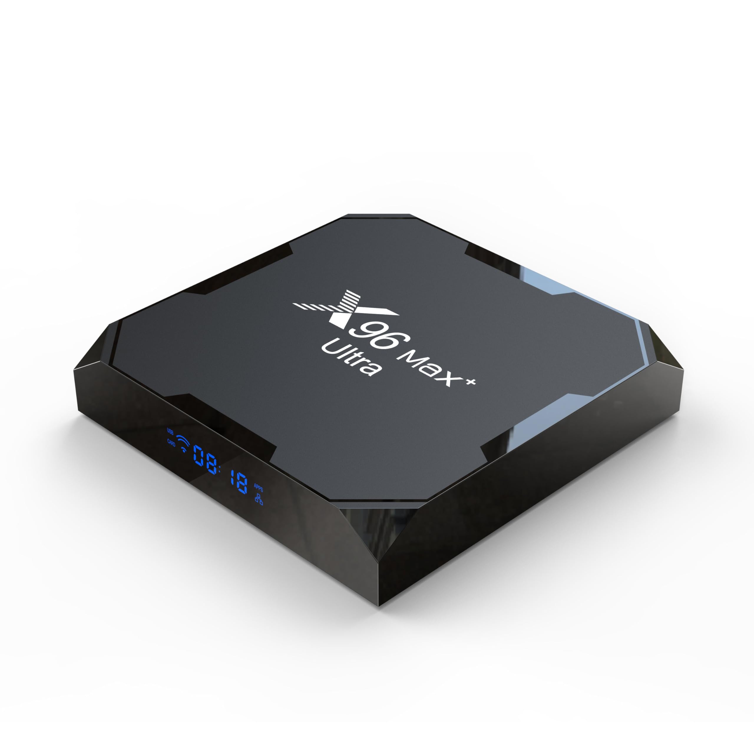 X96 Max+X4 Amlogic S905X4 Smart TV Box Android 11.0 4G RAM 64G ROM Media Player Dual WiFi 2.4GHz/5GHz BT4.1 8K 100M Smart TV Box