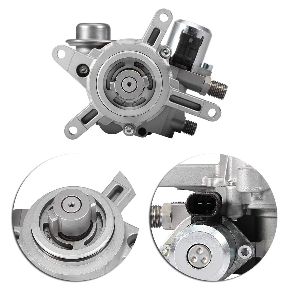 KIMISS Bomba de combustible para automóvil, bomba de inyección de aluminio de alta presión para 2010-2014 94811031524 3 Silver