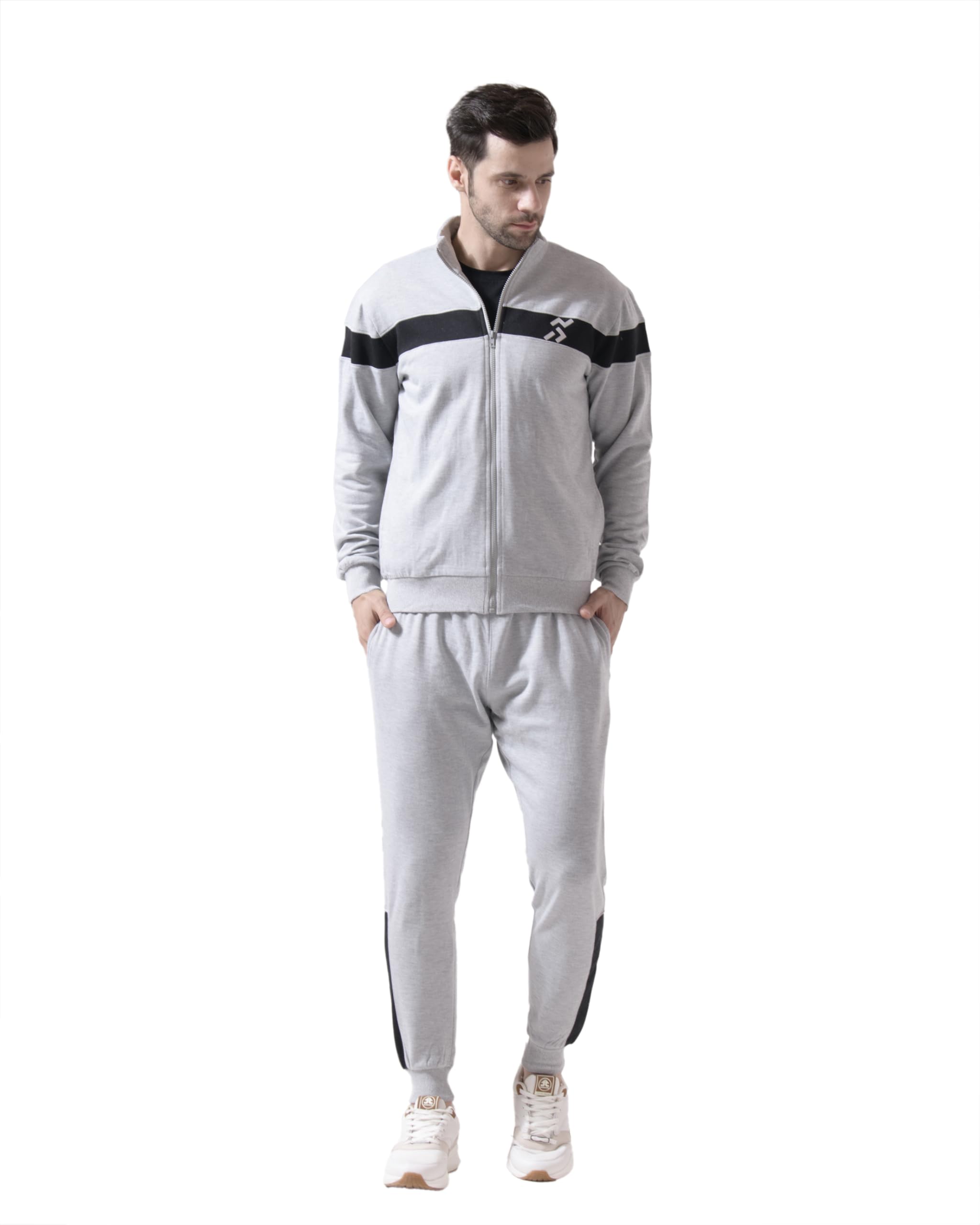 Buy OFF LIMITS Men's MENS PCF CNS 2 TS Tracksuits, GREY MEL, S at