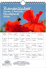 Bienenzauber Bienen und Hummeln Planer DIN A4 Kalender für 2026 - Seelenzauber