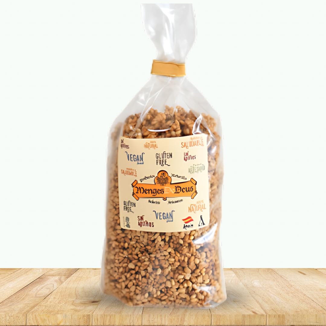 Sésamo Garrapiñado | Sésamo con Azúcar | Formato 1 kg | Frutos secos 100% Naturales | Sin Gluten | Vegano | Sin lactosa | Alto en proteínas | Snack saludable y apto para deportistas (1)