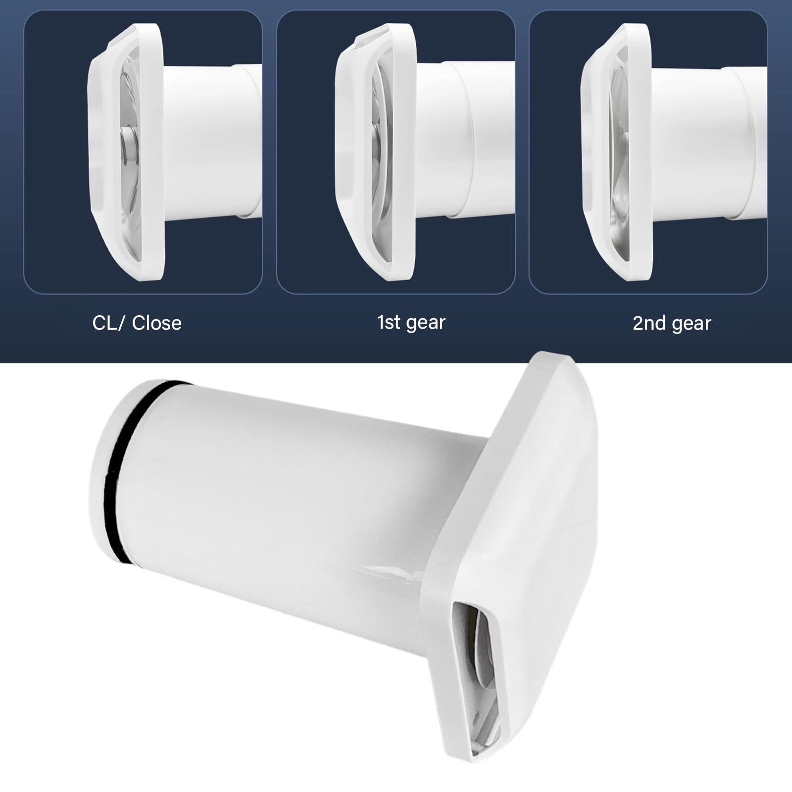 Sistemi di ventilazione in metallo estensibili Doppio scambio d'aria di direzione antipolvere Meshing antipioggia per uso domestico parete espandibile