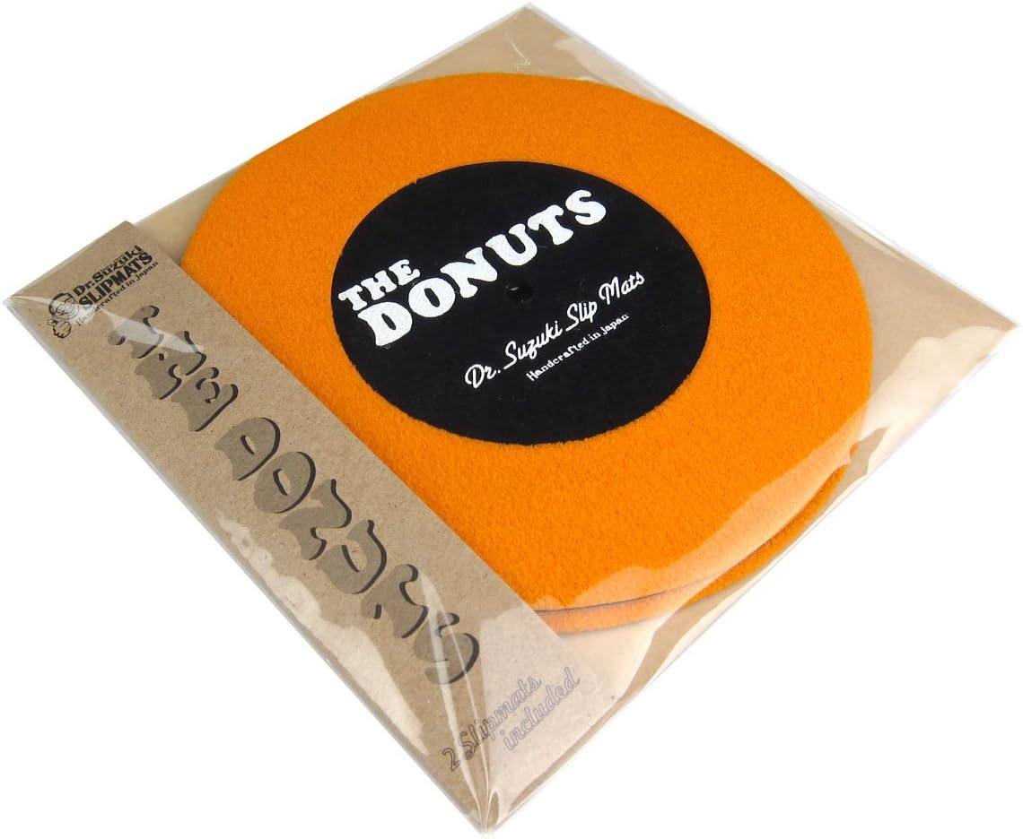 Stokyo JP: Dr. Suzuki The Donuts 7" Slipmats - Black (Limited Edition)