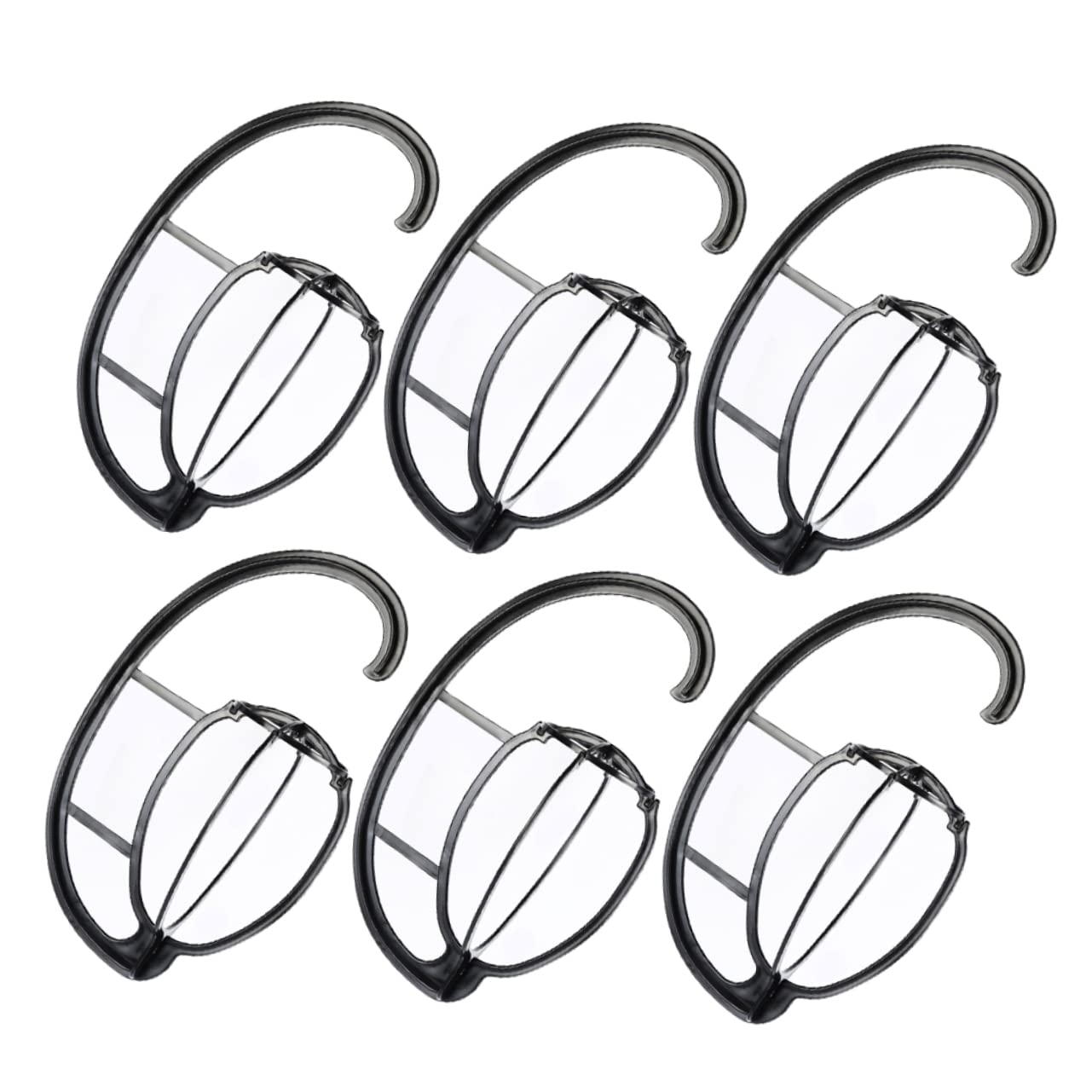 SHERCHPRY 6piezas Soporte Para Pelucas Colgadores De Pelucas Desmontables Percha Para Soporte Para Exhibición De Para Tienda De o Hogar
