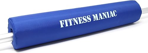 Miniatura 2 de Fitness Maniac levantamiento de peso Barbell almohadillas para orejas cuclillas Bar Cubierta de espuma estándar y olímpicas Velcro correas de