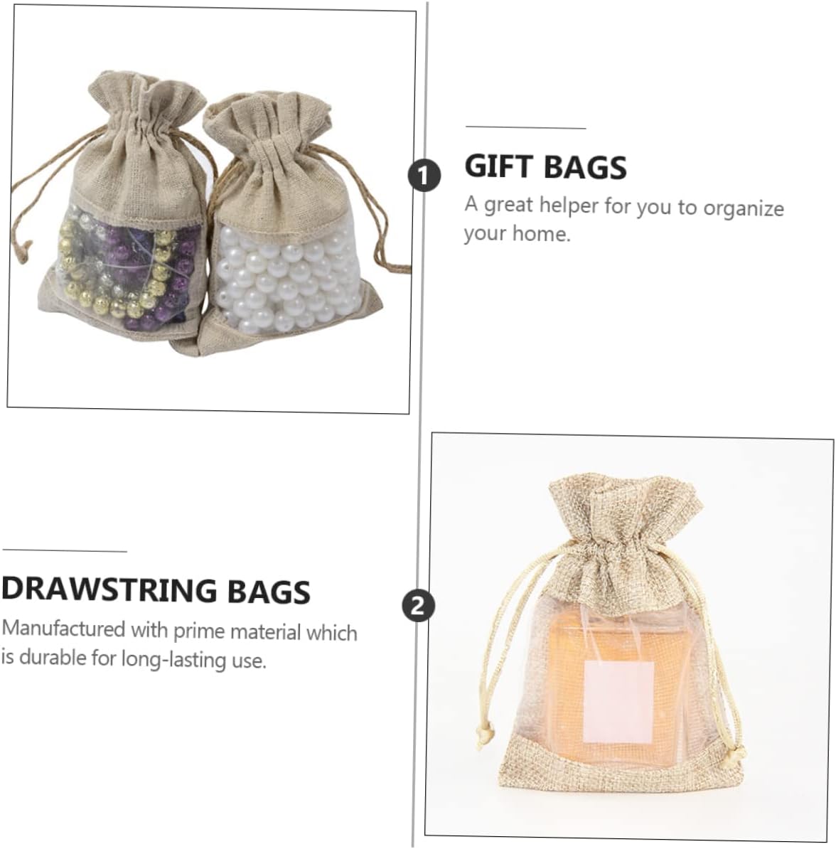 12pcs Fashionable Drawstring Goodies Bag for Candy Packaging Candy Drawstring Pouches Simple Elegant Design for Home Organization