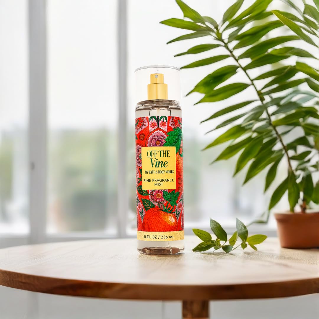 Bath & Body Works Off The Vine Fine Fragrance Mist, 8 fl oz - Fresh Fruity Scent - Image 2