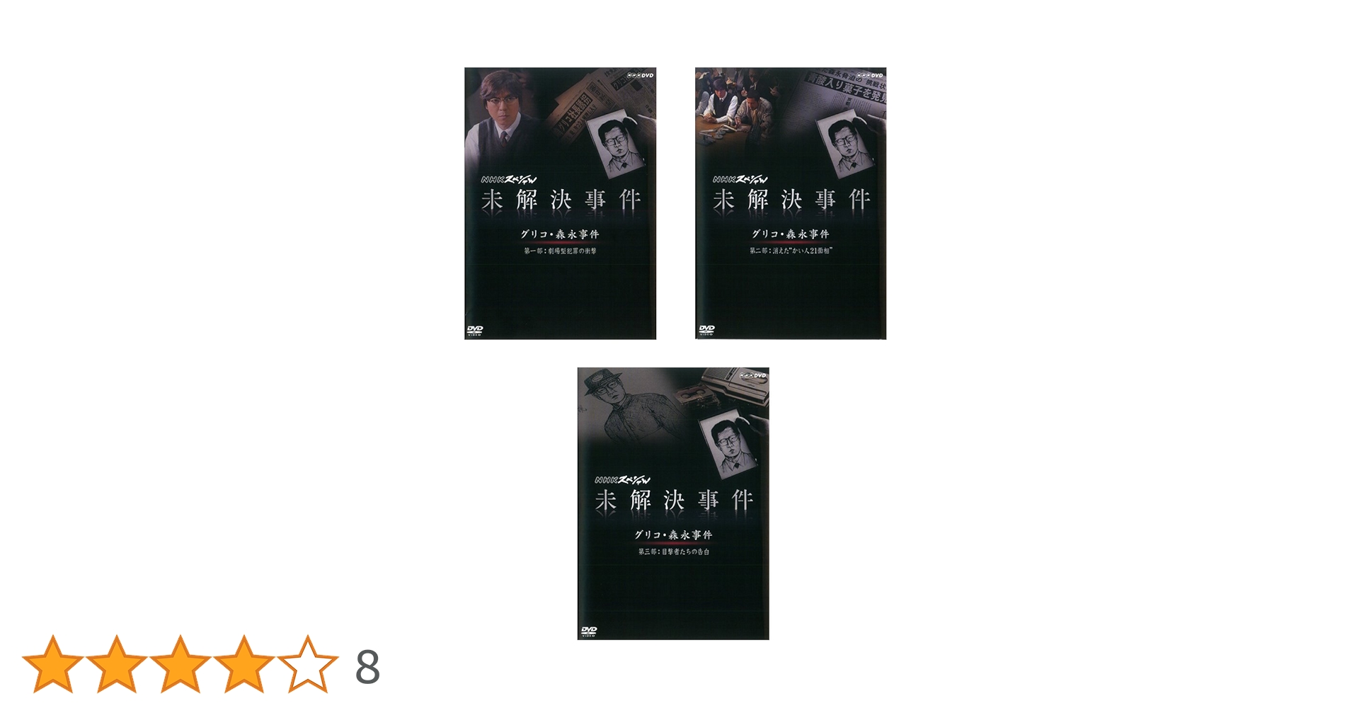 Amazon.co.jp: NHK スペシャル 未解決事件 グリコ 森永事件 劇場型犯罪