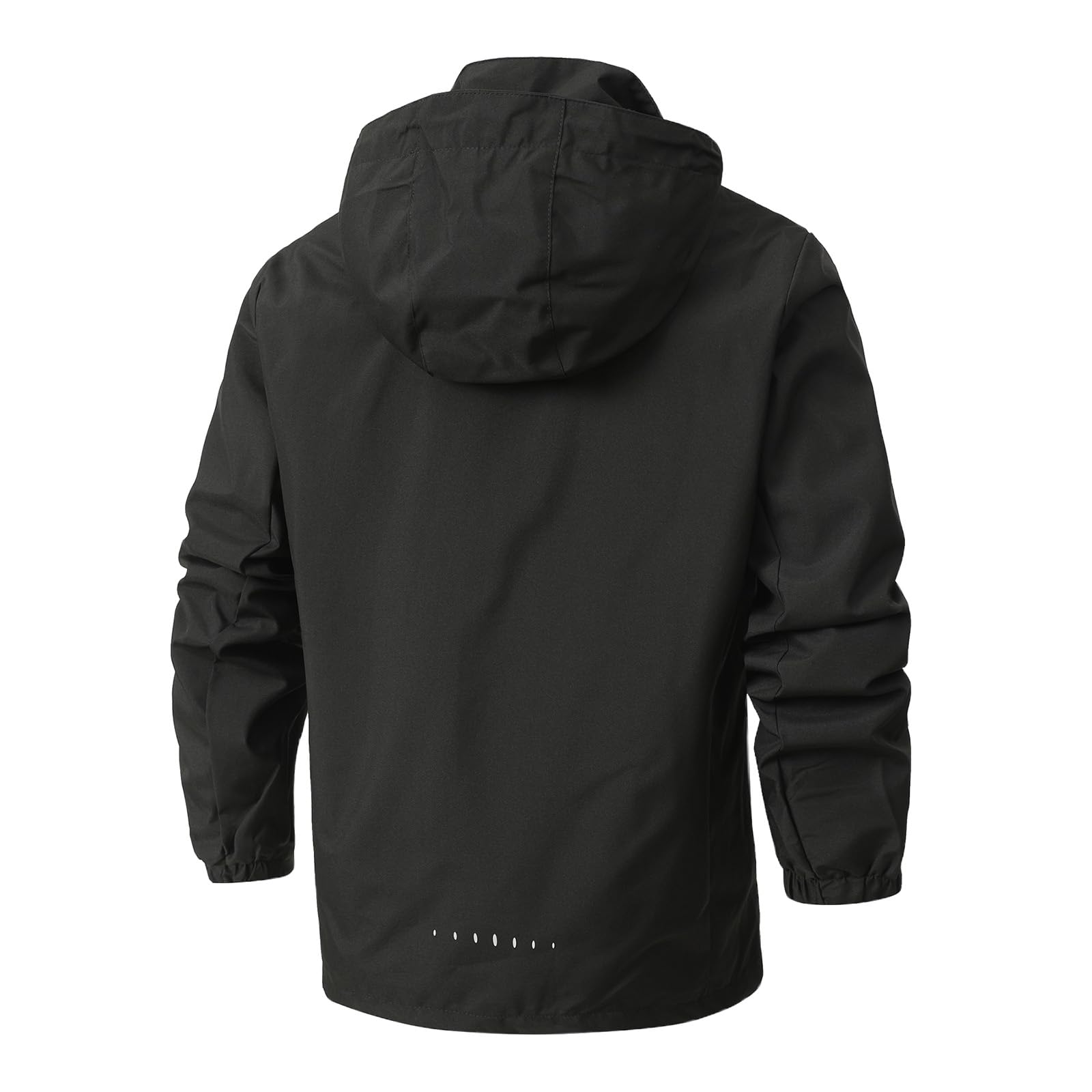Chaqueta Impermeable Hombre Aire Libre Ligera Caminar Prueba Viento Deportiva Capucha Mountain