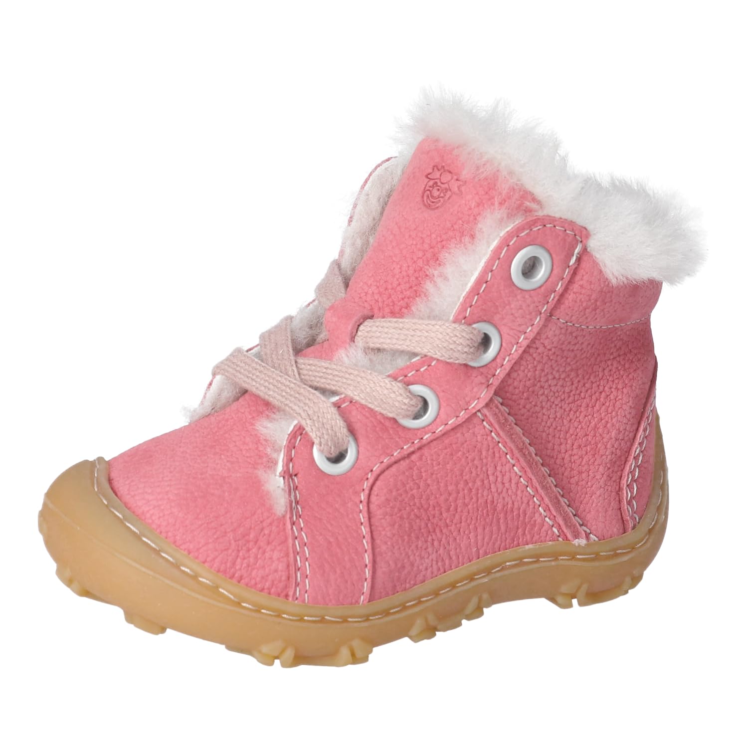 RICOSTA Mädchen und Jungen Stiefel ELIA, Kinder Lauflernschuhe, Weite: Weit, terracare,Barfuß-Schuh