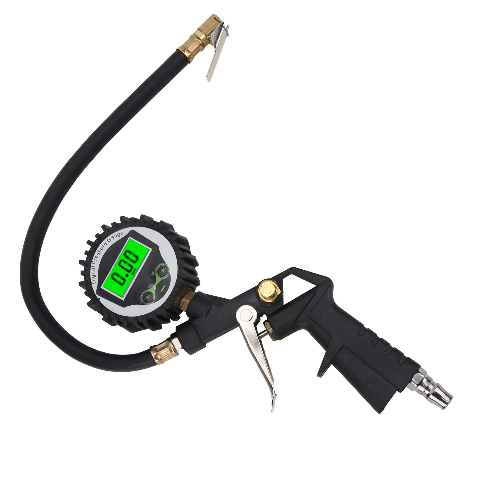 Manometro per pneumatici Display digitale Misuratore portatile portatile Forniture industriali universali