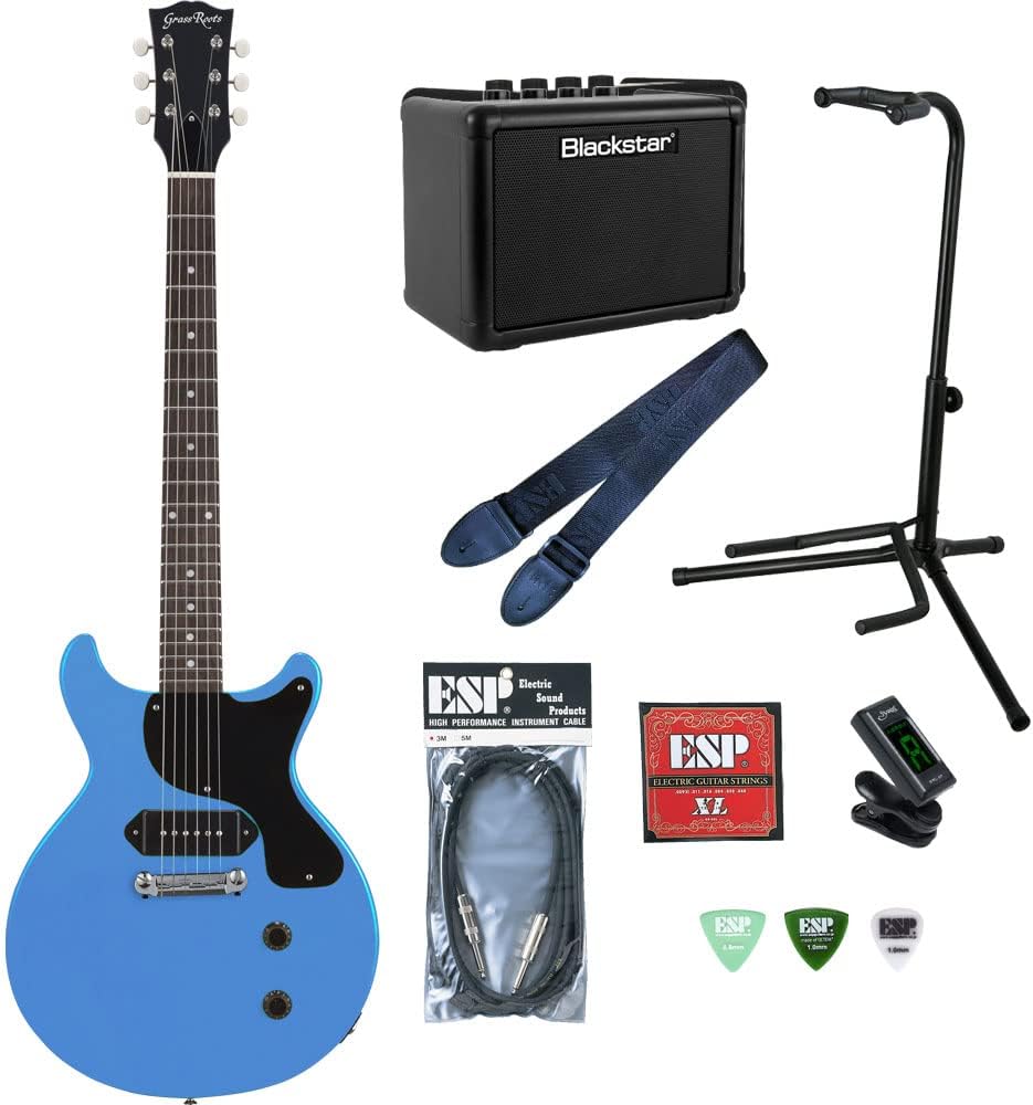 GrassRoots G-SN-CTM/P See Thru Black エレキギター初心者14点セット