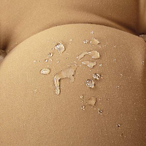 Artplan Outdoor Cushions Loveseat All Weather Chair Cushions Bench Cushions Set Of 5 Wicker Tufted Pillow For Patio Furniture #TOP3