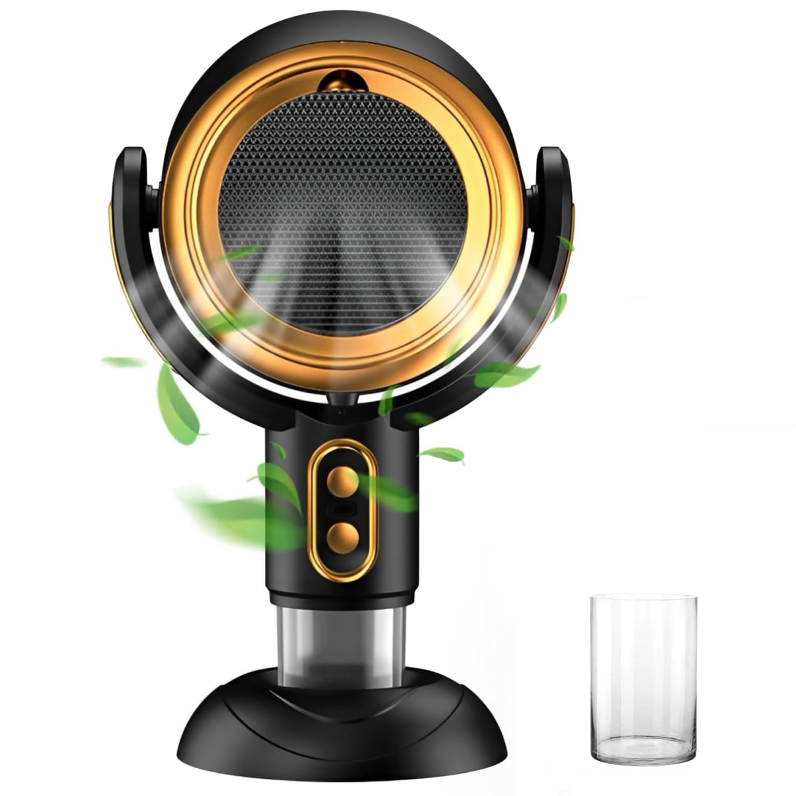 Hotte de cuisinière portable avec ventilateur purificateur anti-fumée et batterie 3000 mAh