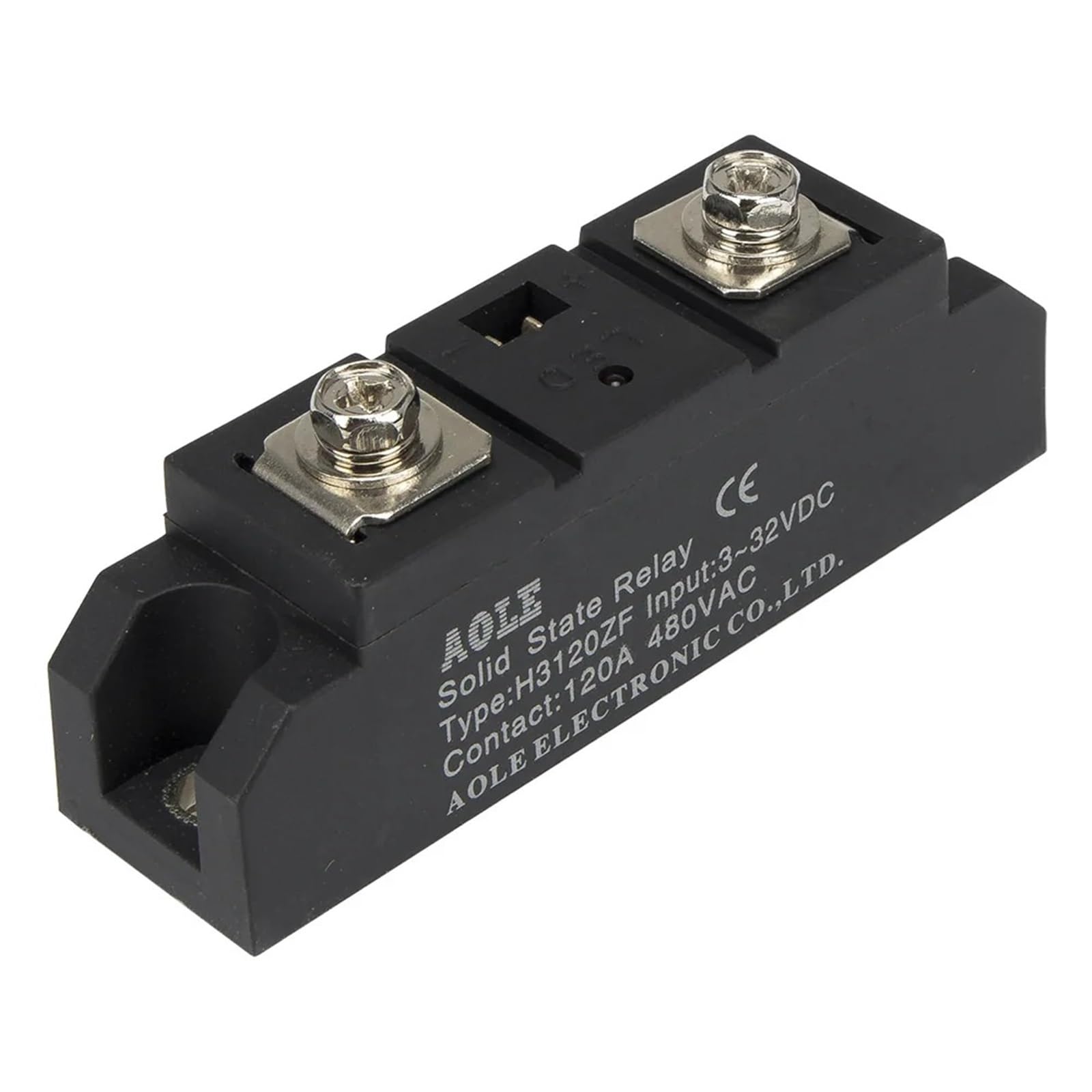 VDOQTLJT H3120ZF Single Phase DC to AC 120A 24-480Vac Industrial Grade Solid State Relay/SSR