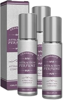3PC - Charming Attraction Perfume, Pheromone Perfume For Woman, Long Lasting Fragrance, Purple, 10ML/0.34FL OZ, Natural Ingredients