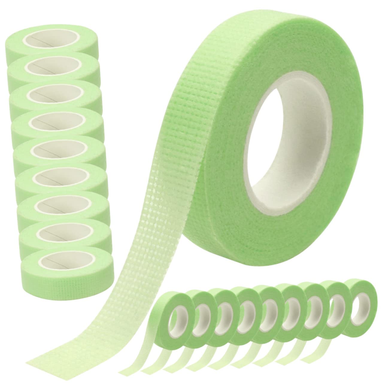 SOESFOUFU 20 Rolls Lash Tape for Semi Permanent Lash Glue Full Lash Extensions Classic Lash Adhesive 9meter/roll Professional Lash Extension Supplies