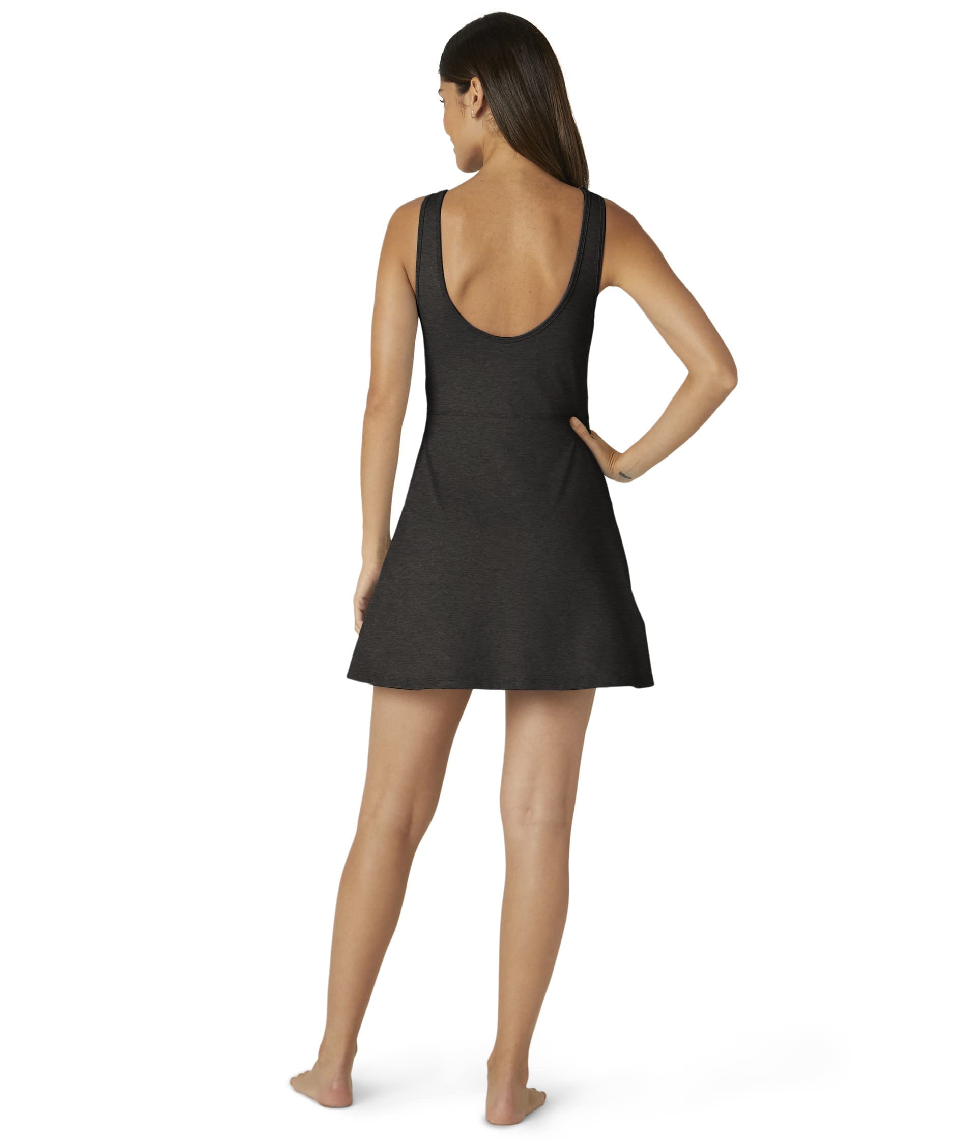 Beyond Yoga Spacedye Movement Dress Darkest Night XL