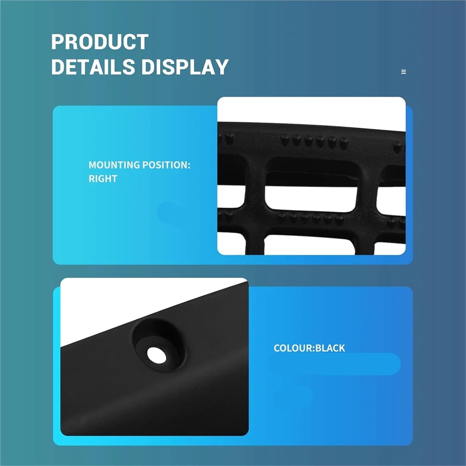 Car Door Step Right Side Step Under Door Footboard