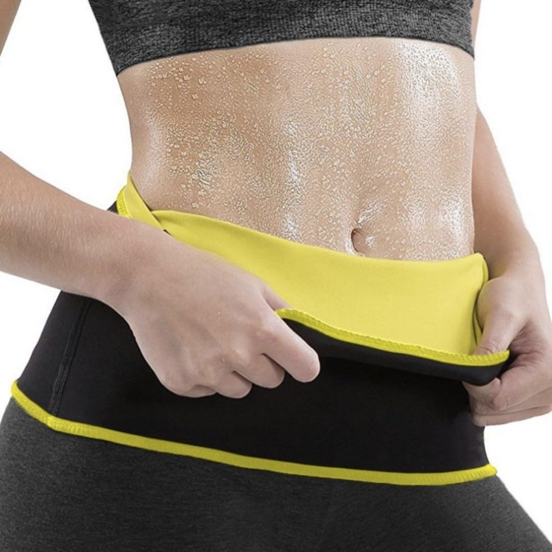 tummy workout belt/shape wear/exercise hot slimming belt women, men, unisex shapewear unisex black color hot shaper belt s p1