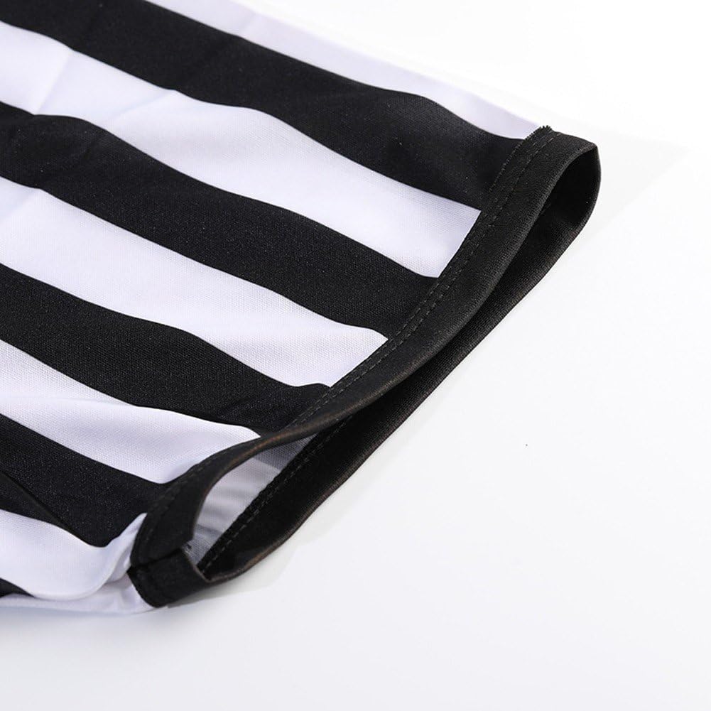 Chemise D'arbitre À Rayures pour Hommes, Uniforme D'arbitre, Maillot De Sport À Col en V, Costume D'arbitre Officiel pour Arbitre De Basket-Ball De Football