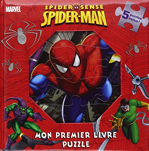  Spider Sense Spider-Man: Mon premier livre-puzzle