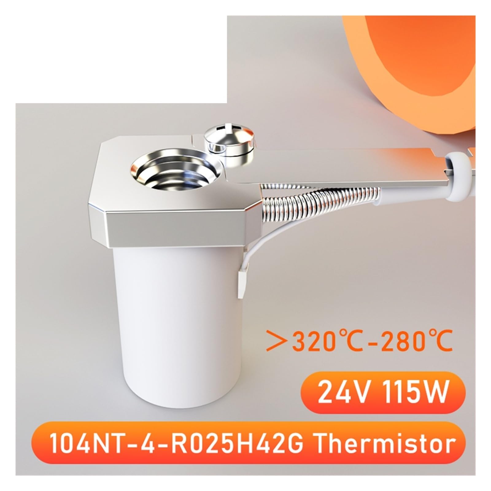 Zestaw CHC Pro o dużej mocy 115 W Ceramiczny rdzeń grzejny Szybkie nagrzewanie(CHC Pro PT1000)