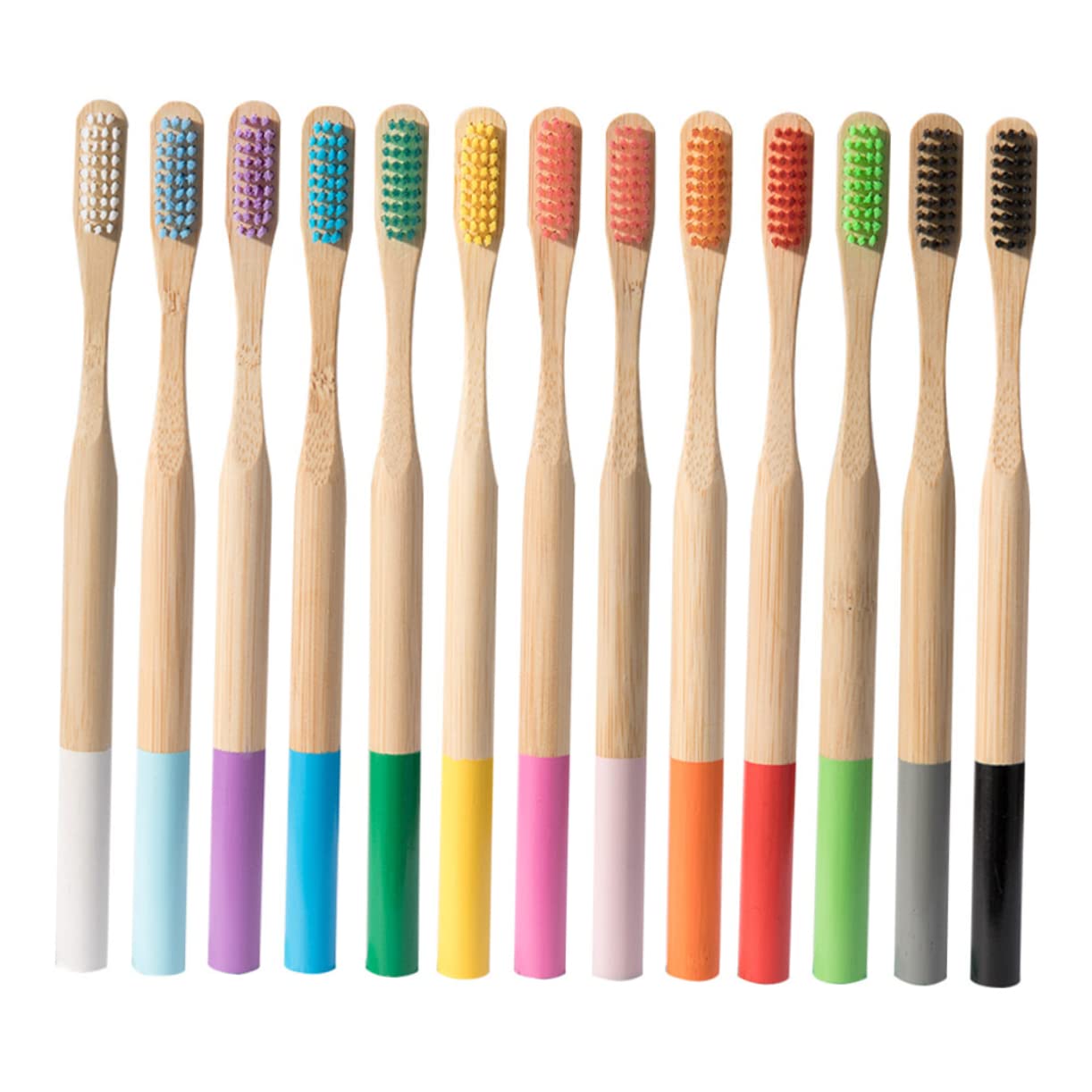 3 Set Spazzolino Chiave Adulto Eco Ultra Morbido Viaggio Sensibile Dente Adulti Scovolini Per Denti Scovolini Dentali Spazzolini Denti Bambù Arancia 4 Pezzi*3