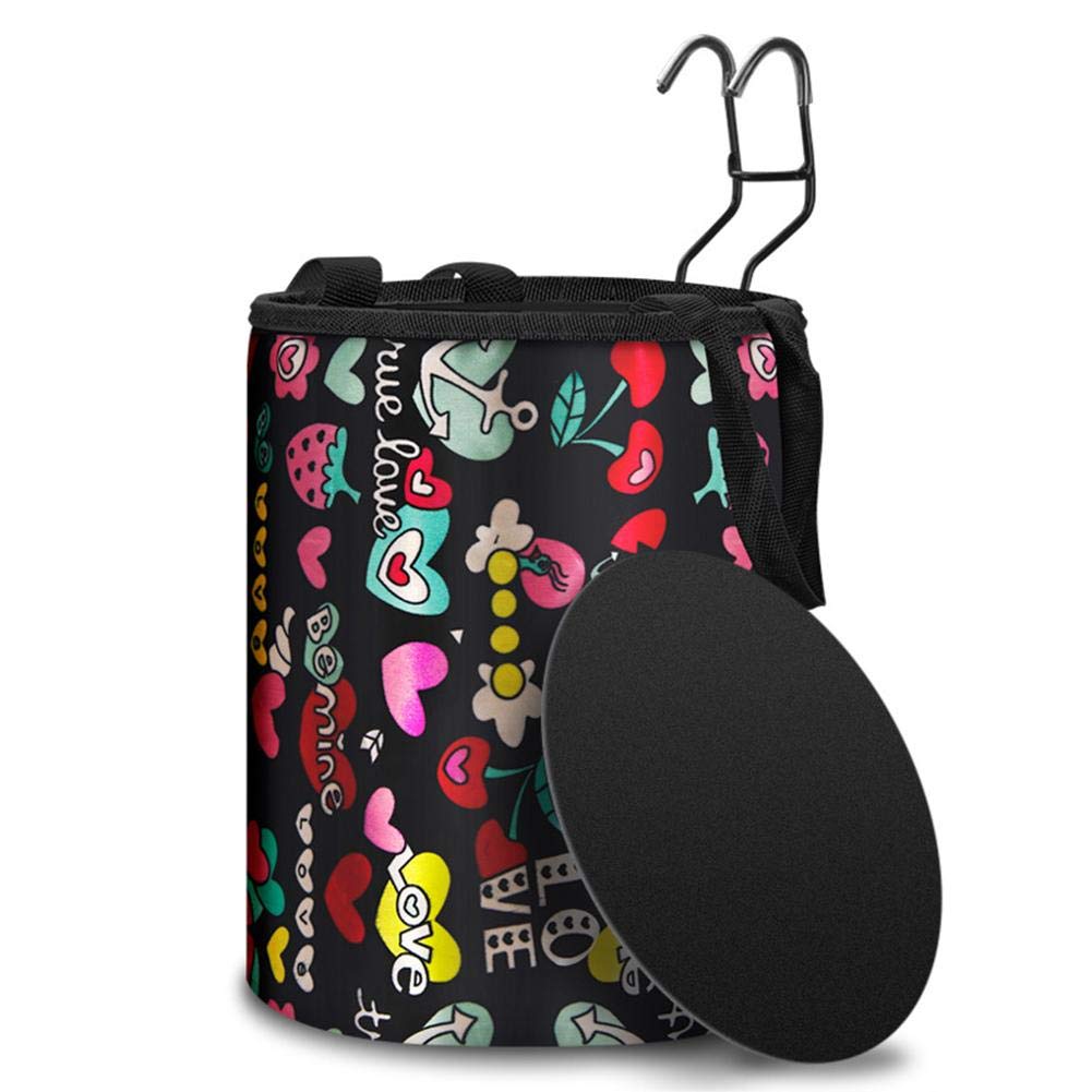 arthomer Bicycle Basket,Easy Install Detachable Cycling Folding Small Pet Cat Dog Carrier Bag for Mountain Picnic Shopping