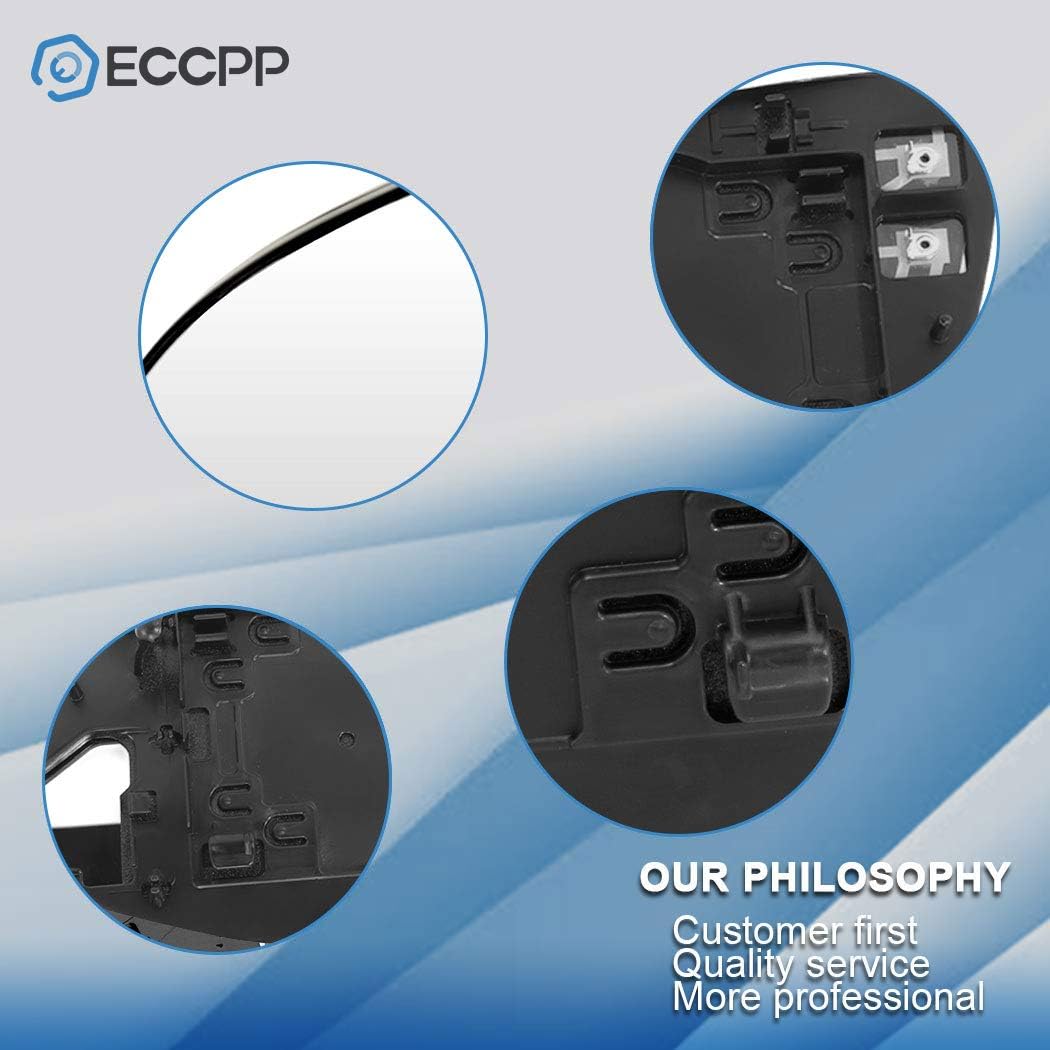 ECCPP Exterior Mirrors Glass Replace with 2012-2017 For Toyota Camry Yaris 2014-2017 Corolla Driver and Passenger Side 8K0949102E-AUT