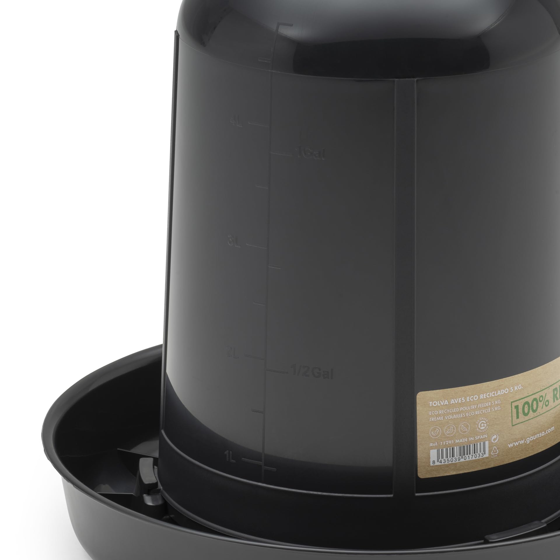Agrarzone Eco zestaw startowy dla kur – zestaw z poidłem dla kur, automatem do karmienia i gniazdem znoszenia – idealny dla początkujących – akcesoria dla kur z recyklingu