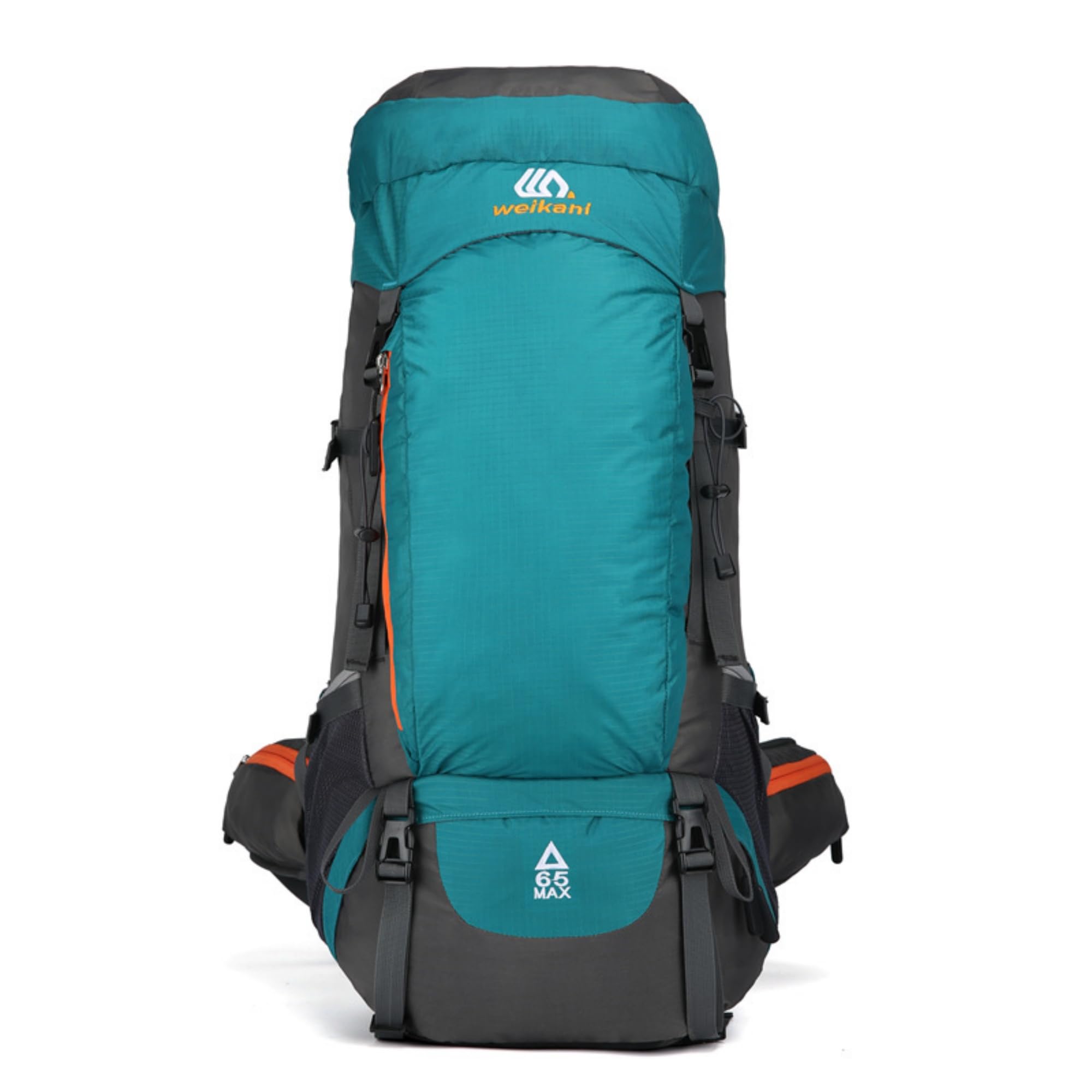 Zaino da trekking da 65 litri, impermeabile, con copertura antipioggia, grande borsa da campeggio, zaino per uomo e donna, zaino leggero per viaggi, sci, ciclismo, arrampicata, alpinismo