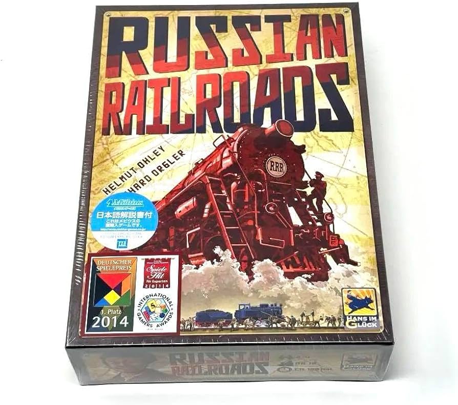 Amazon | ロシアンレールロード（日本語訳付） ボードゲーム | ボード