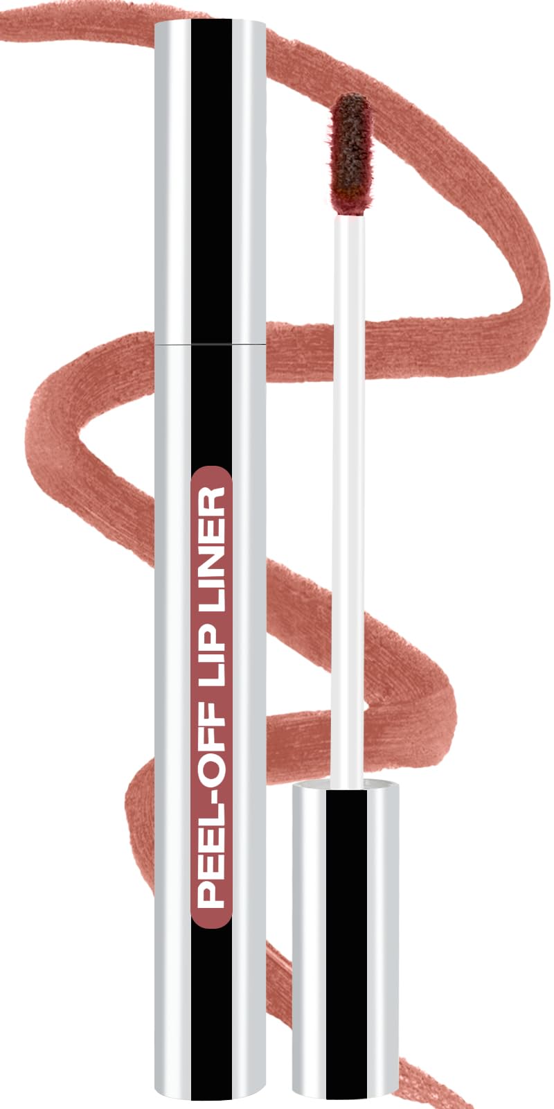 Peel Off Lip Stain i długotrwała konturówka do ust, wodoodporna pomadka do ust, zmywalna pomadka do ust, matowy makijaż do wszystkich rodzajów skóry, różowy