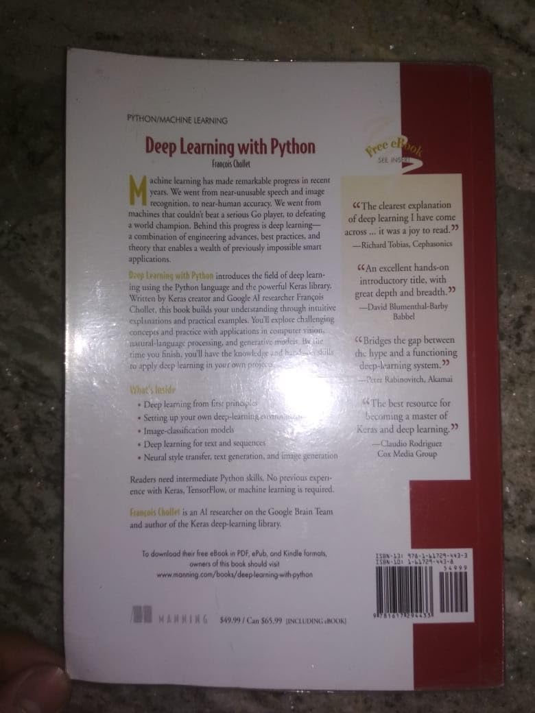 Buy Deep Learning with Python Book Online at Low Prices in India | Deep ...