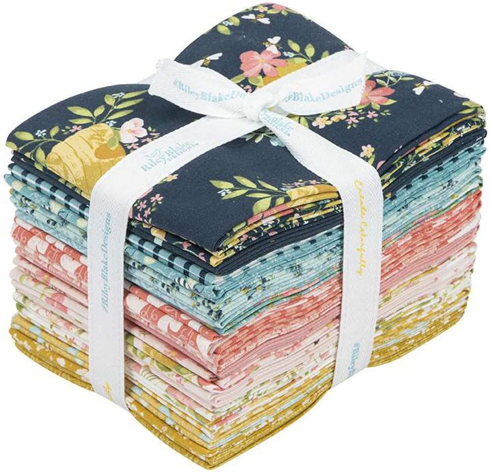 Riley Blake Honeycomb Hill Fat Quarter Bundle by Katherine Lenius