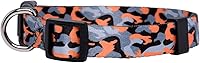 Vista 2 de Collar de perro camuflaje (grande, naranja)