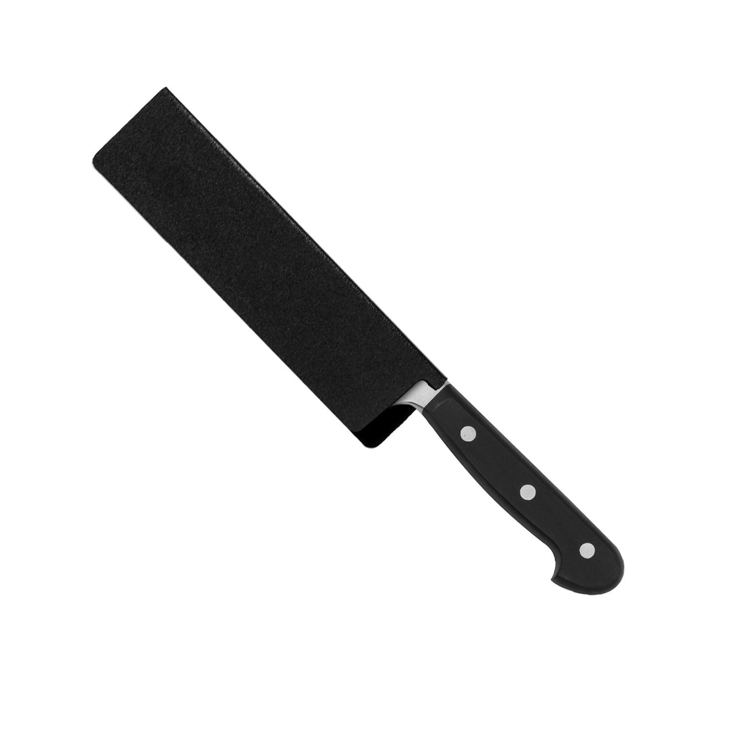 QWORK® Fodero per Coltello da Cucina, Guaina Protezione per Coltelli con Feltro Morbido Interno, 22cm x 5cm, 2 Pezzi