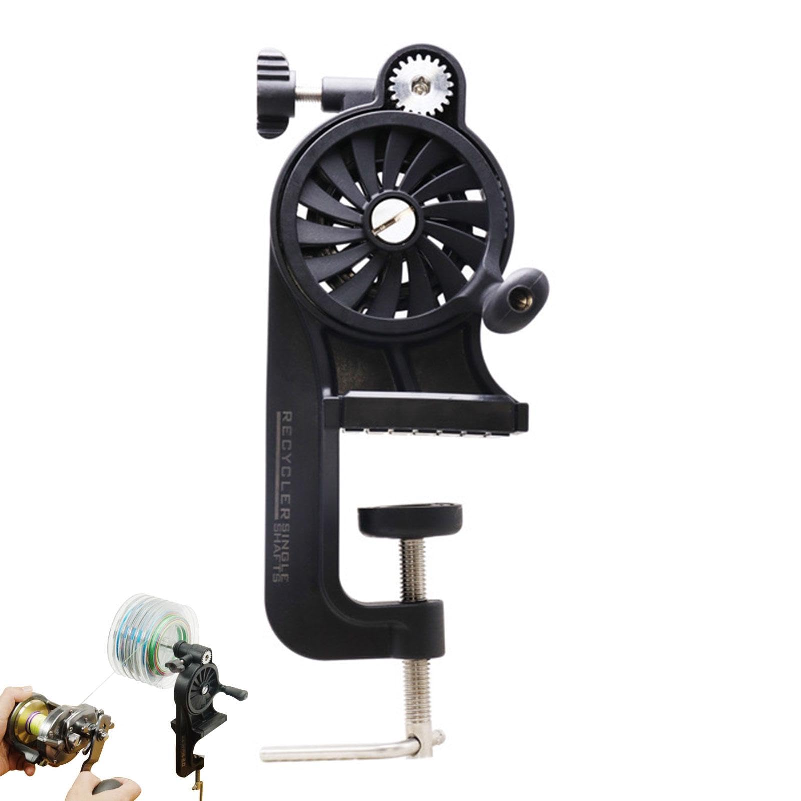Máquina de carrete de pesca ajustable con función de desenrollado 8