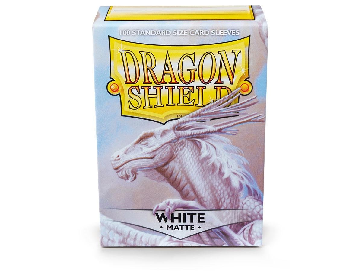 Dragon Shield Matte White Standard Size 100 ct Card Sleeves Individual Pack - Image 3