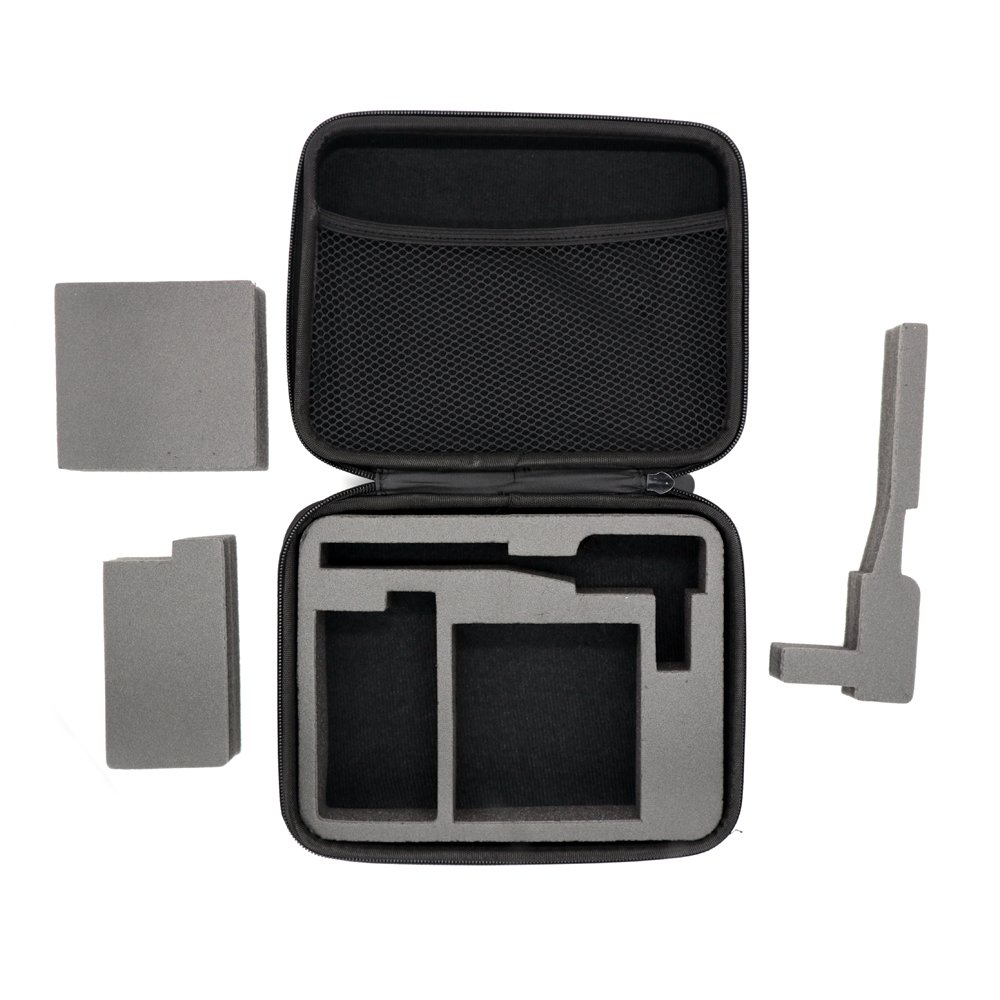 Etui do Baofeng UV5R serii UV6R, torba do przechowywania TengKo ochronna przenośna obudowa z antypoślizgowym uchwytem do Baofeng UV-5R, UV-5RA, 5RB, 5RC, 5R+, UVF8, F8HP, F9 i innych, Czarny,