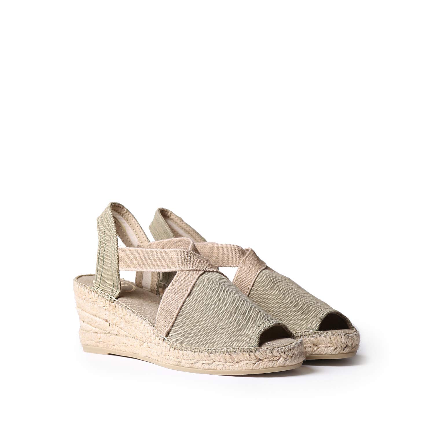 TONI PONS Breda-V - Espadrille Vegan pour Femme de en Tissu.