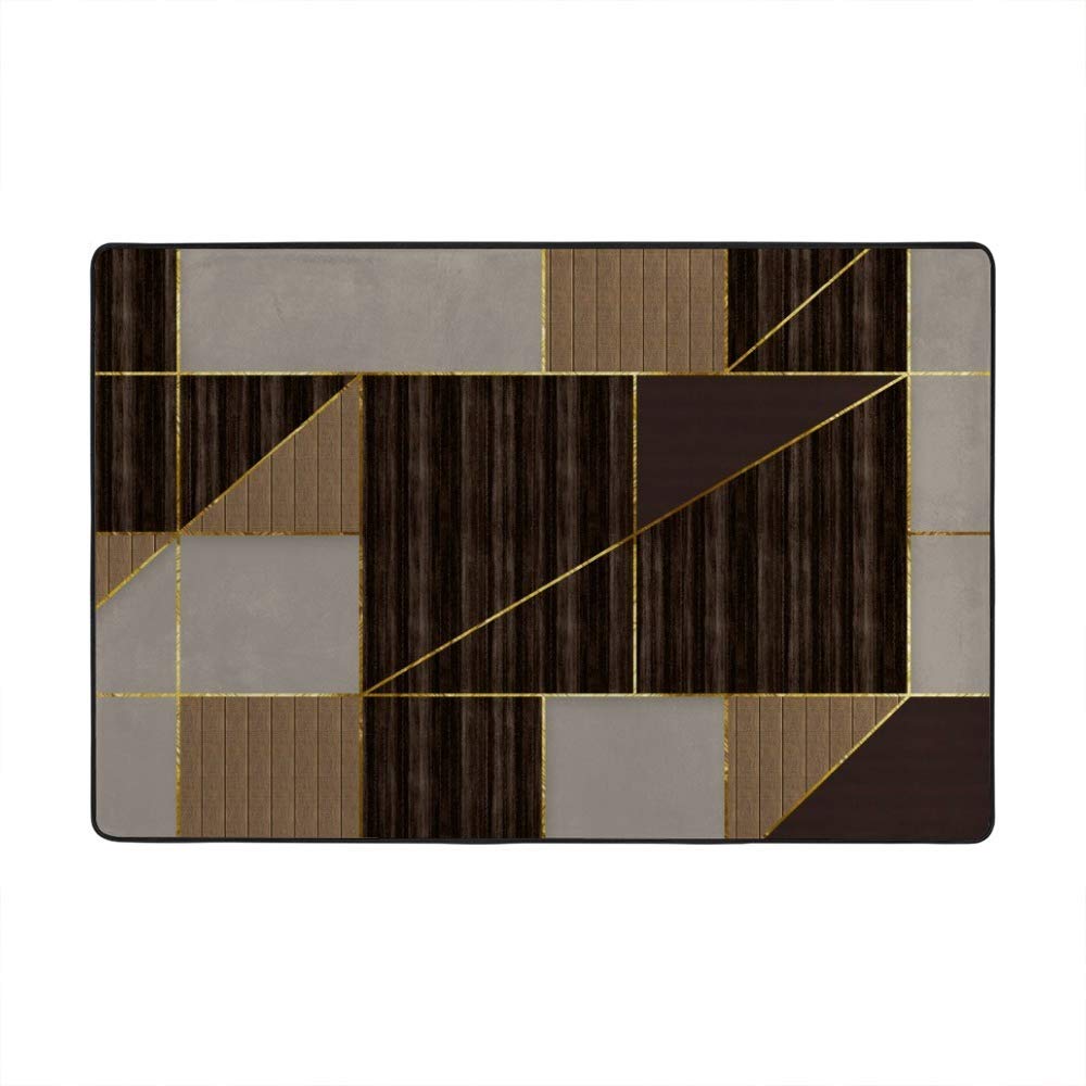 Tapis de salon géométrique pour créer un coin lecture cosy