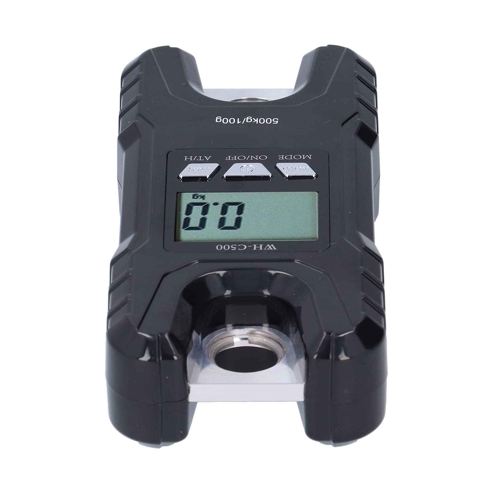 Bilancia Elettronica Portatile a Gancio, Bilancia Elettronica a Gru, Mini Bilancia Elettronica a Gancio 500kg Nera(Nero)