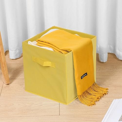 Miniatura 2 de Juego de 7 cubos de almacenamiento plegables de tela, con cremallera y asas, organizador para armario, colchón, almacenamiento de alimentos, bolsas