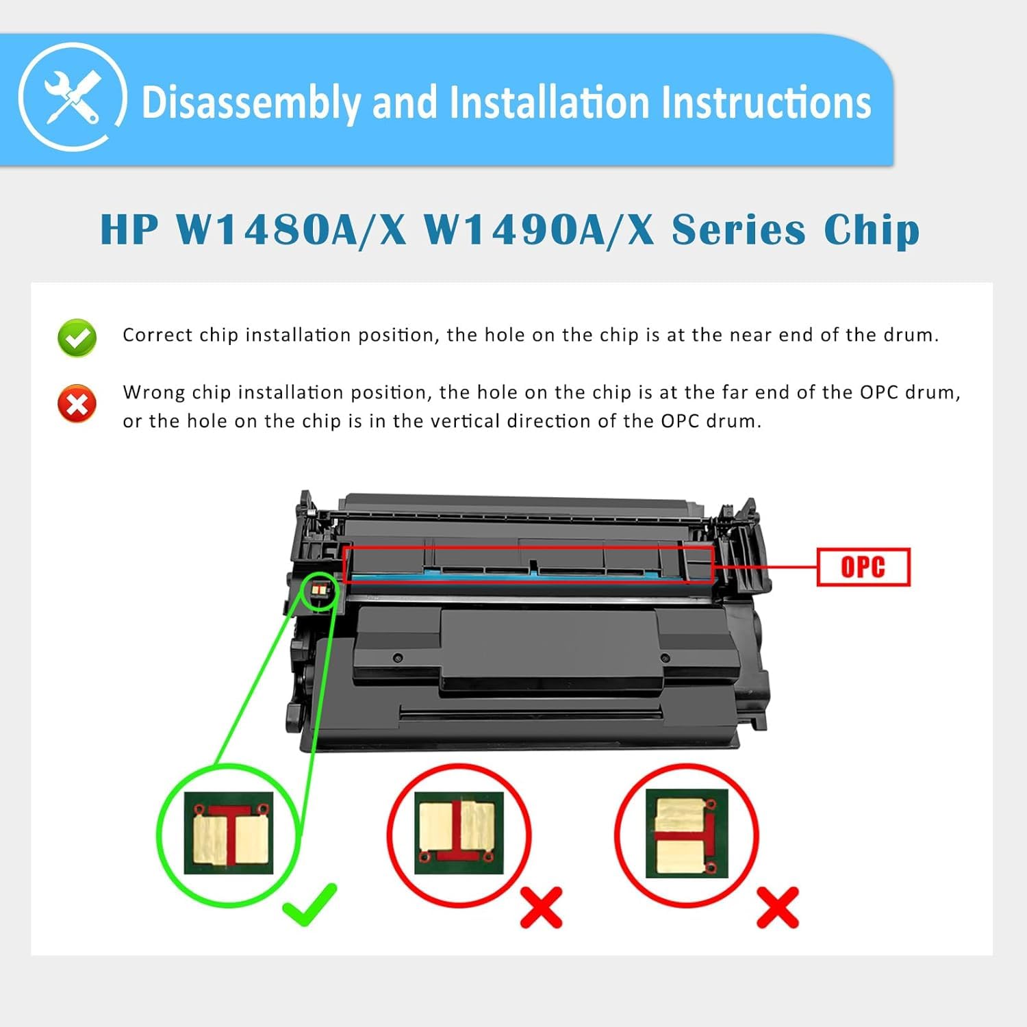 Compatibile 149A W1490A (149X W1490X) Cartuccia di Toner per HP LaserJet 4002dw 4002dn MFP 4102dw 4102fdw 4102fdn Stampanti 2900 Pagine [Senza chip, Con strumenti]