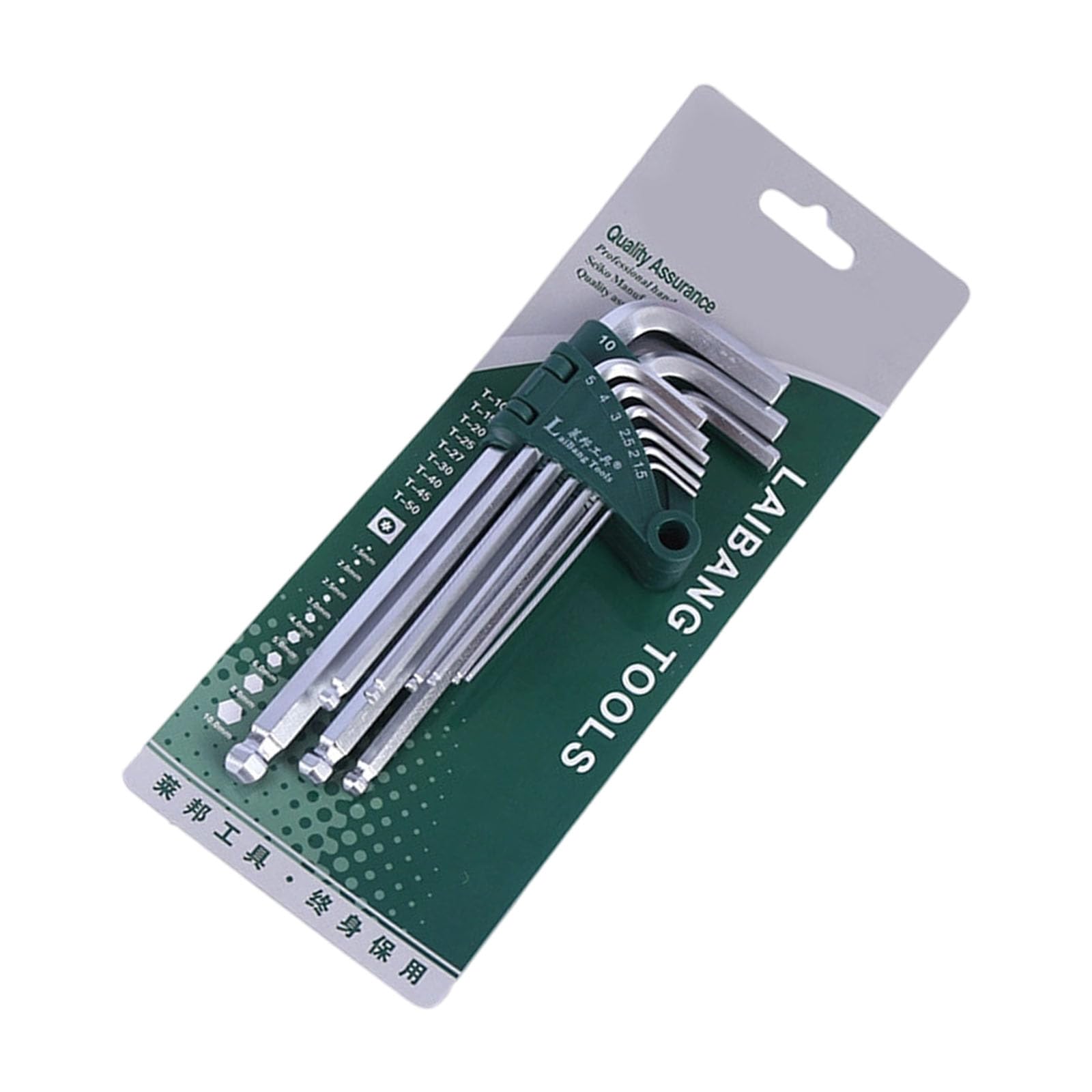 Msioytog B Strong Sphere End Allen Tool Set Constructed For Tall Frequency Use Ergonomic Long Handle Plan Minimizes Strain During Prolonged Action Against Slip Spell Tool Set
