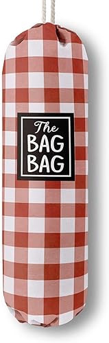 Bolsa de rejilla divertida, organizador de bolsas de comestibles para bolsas de compras, bolsas de plástico de montaje en pared, dispensadores de